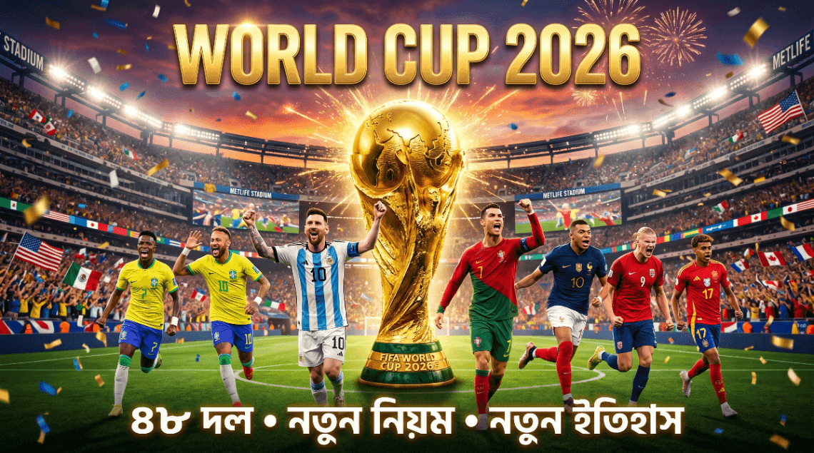 World Cup 2026 - ৪৮ দল কীভাবে খেলবে?