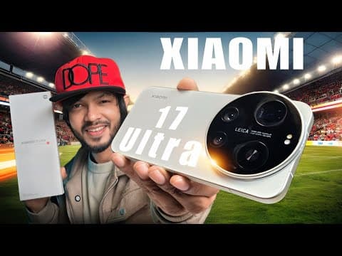 Xiaomi 17 Ultra front and back design showing Leica camera module and punch-hole display